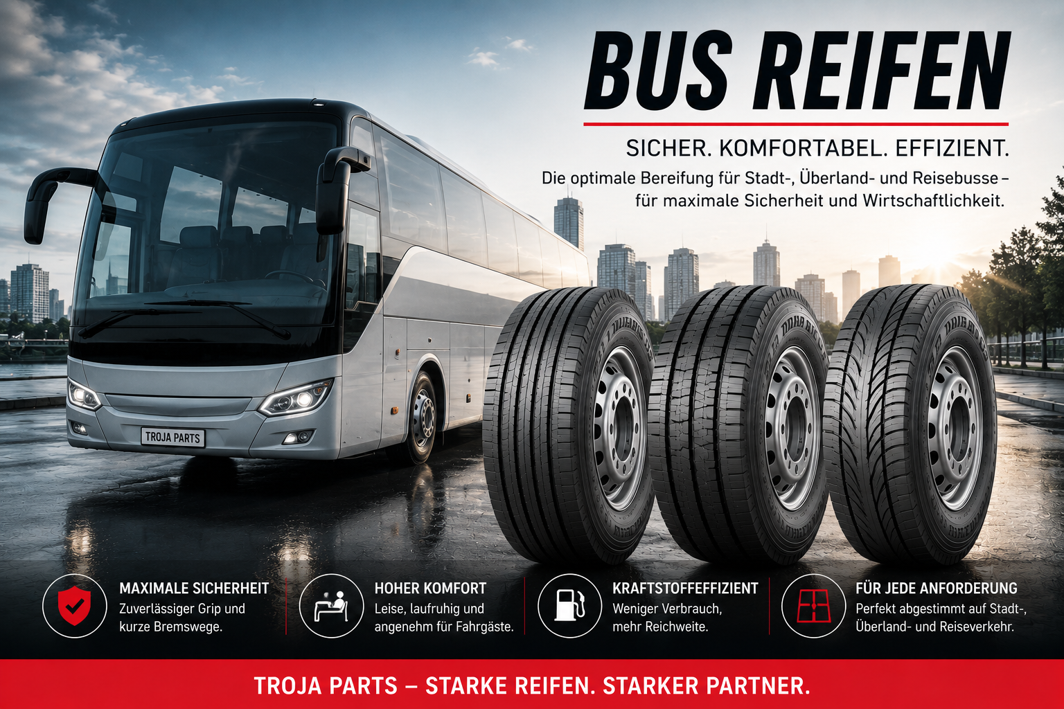 LKW Reifen und Trailerreifen für Spedition, Flotte und Nutzfahrzeuge